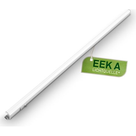 Briloner Lampada LED Sottopensile Con Sorgente Luminosa CEE A 118,7x2,2x3 cm 6,5W 1265lm 4000K Bianco Neutro Prolunga 10cm Bianco - Luce Cucina Armadio (1/5)