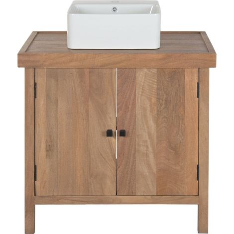Mueble De Baño Mango Ceramica 81X56X95 Natural (1/5)