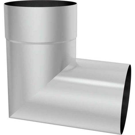 Zambelli Titanzink Rohrwinkel 87 Grad 100 mm neutral, 133310-87
