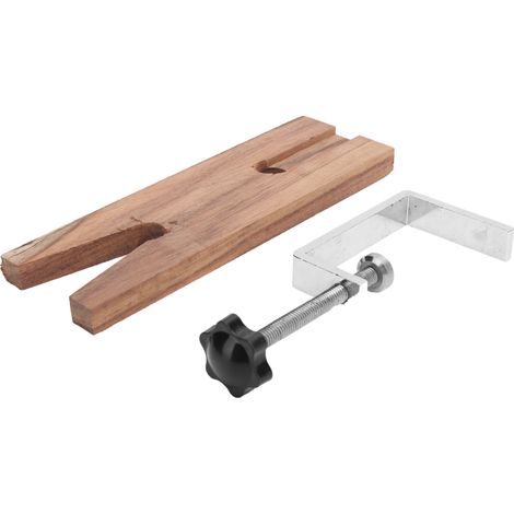 Beyamis Établi de bijoutier, étau à broches, établi en bois, outils de fabrication et de traitement pour bijoutiers (1/5)