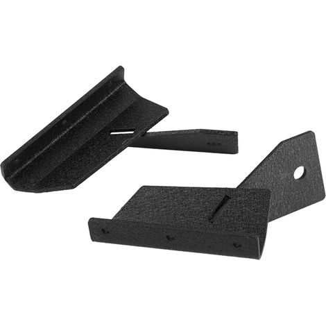 Support LED Bar Fixation Montant A pour Jeep Cherokee XJ, Kit 2 Supports Pare-brise Universel (1/3)