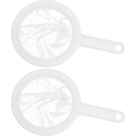 2 Pièces Filet à Mailles Fines pour Aquarium 80 et 200 Mesh en Nylon PP, Kit D'élevage D'artémies Réutilisable pour Séparation de Bébés Poissons en Élevage (1/5)