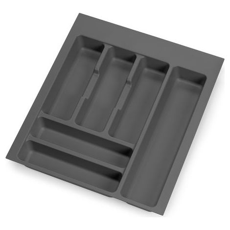 EMUCA Range-couvert Optima Vertex/Concept 500mm (Panneau 16mm), Module 450 mm, gris