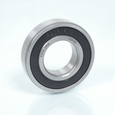 Roulement de roue RSM pour moto 6206-2RS / 30x62x16mm étanche