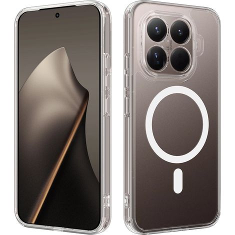 Funda para Xiaomi 17T, Fusion Hybrid, para MagSafe, transparente (1/5)