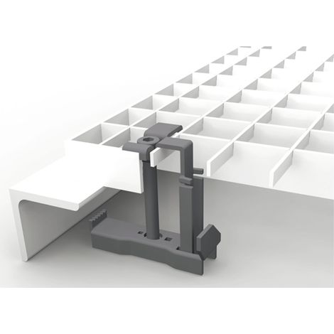 Zubehör Gitterroste feuerverzinkt Befestigungsklemme für MT 33x33 mm