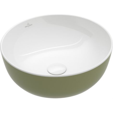 Villeroy & Boch Artis, lavabo à poser, rond, sans trop-plein, (1/5)