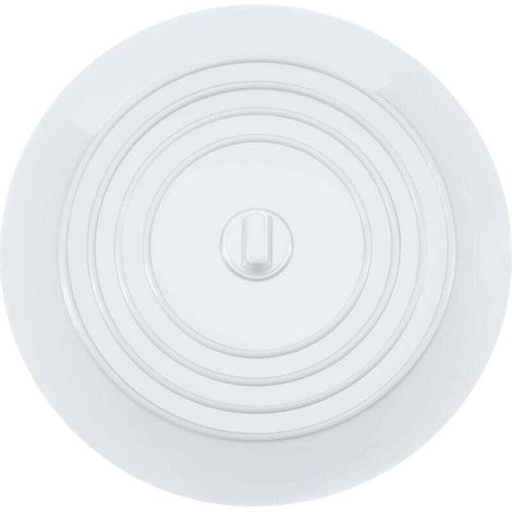 Tapones de silicona para bañera, tapón de fregadero, tapón de fregadero de cocina de 15 cm de diámetro para cocinas, baños y lavaderos, tapón de drenaje universal (1 pieza, B) (1/4)