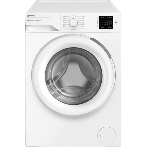 Smeg WMC72SEA. Tipo di carica: Caricamento frontale. Capacità cestello: 7 kg, Classe di efficienza della centrifuga: B, Silenziosità (centrifuga): 74 dB, Velocità di centrifuga massima: 1200 Giri/m... (1/4)