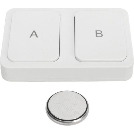 Drahtloser intelligenter Szenenschalter, Smart-Home-Geräte, 2-Wege-Drucktaster für Tuya Zigbee-Verbindung (1/5)