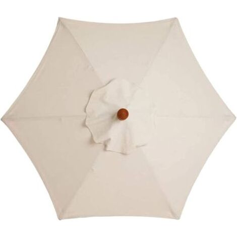 Housse de parasol 2,7 m – Tissu polyester double couche imperméable et anti-UV – Compatible cadres bois, acier, aluminium (1/5)