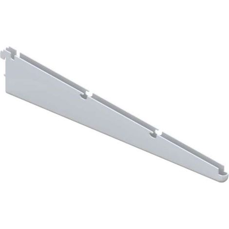 Reggimensola per ripiano in filo - 42 cm. - bianco