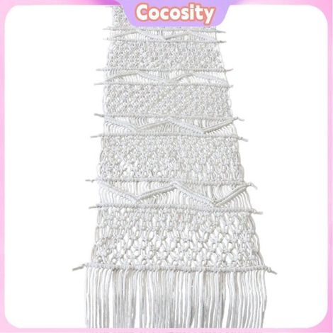 Cocosity décor de nappe Chemin de table bohème, nappe décorative tissée à la main pour salon, Table à manger, 32x200cm deco pack (1/5)