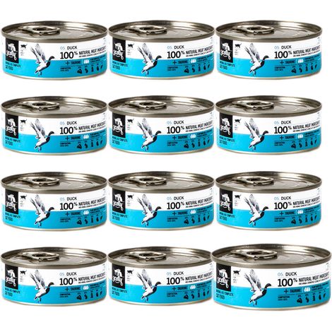 3COTY Ente - Katzen Nassfutter - 12x80g