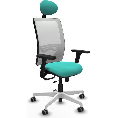 Chaise de bureau piqueras y crespo Zulema noir mousse haute densité (1/2)