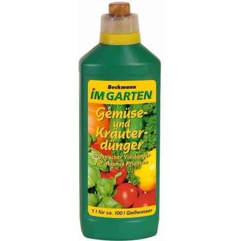 Gemüsedünger, 1 Liter Kräuterdünger, Flüssigdünger, Organischer Dünger (1/3)