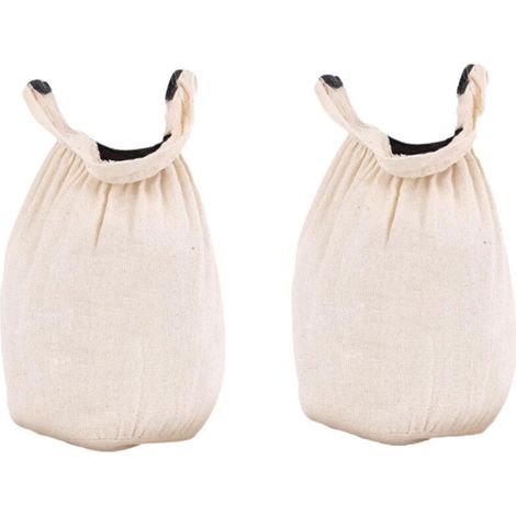 Set of 2 Organic Cotton Bath Faucet Filters Bathtub Water Purifier for Sensitive Skin Nourishing Chlorine Filter for Hair and Skin (1/5)