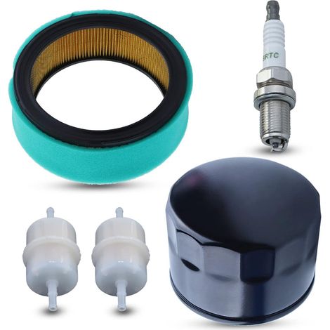 47 883 03-S1 Filtre à air   Filtre à huile/carburant Bougie pour moteur CH18 CH20 CH22 CH23 CH25 CV17 CV18 CV19 CV20 CV22 CV22S CV23 Tondeuse à gazon (1/5)