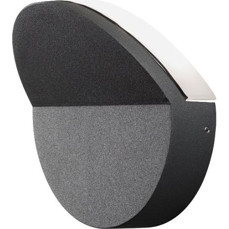 Konstsmide Matera Applique murale d'extérieur moderne LED haute puissance, 5W, IP54 (1/3)