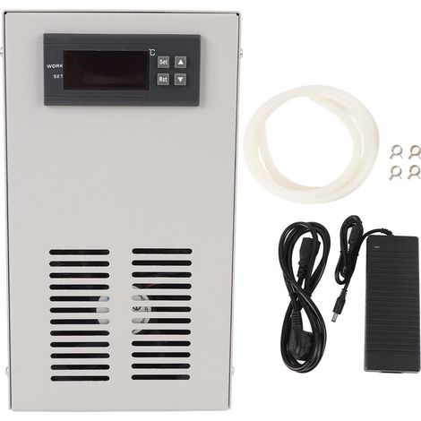 Refroidisseur d'aquarium électronique silencieux à température constante, système de refroidissement par eau pour Aquarium (1/5)