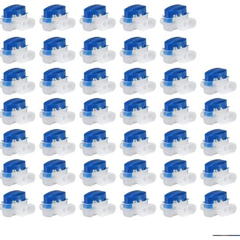 Paquete de 40 Conectores de Cable Estancos para Robot Cortacésped, rellenos de gel resina (1/5)