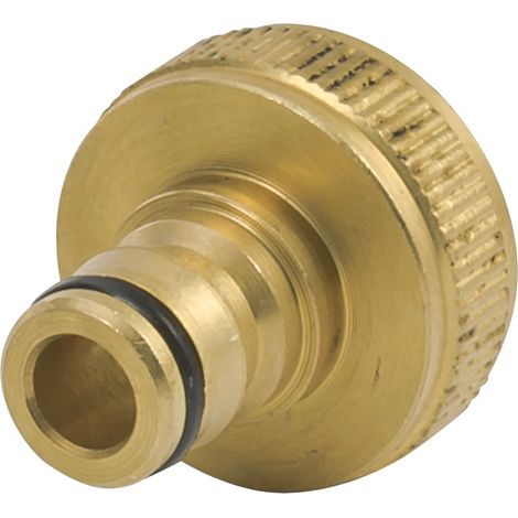 Nez de robinet femelle 1 en laiton 26 x 34 mm