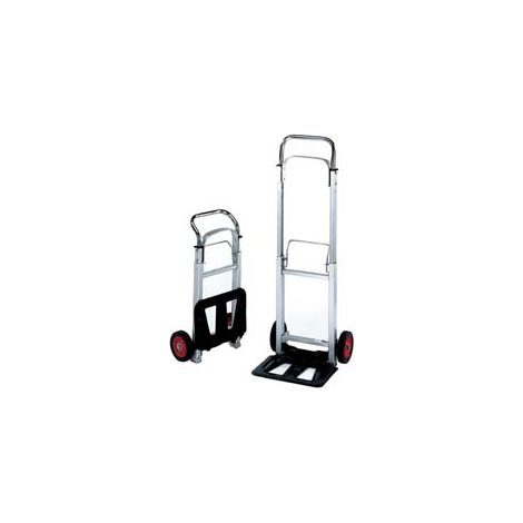CARRELLO PORTACASSE TELESCOPICO IN ALLUMINIO PORTATA KG.90    ALTE