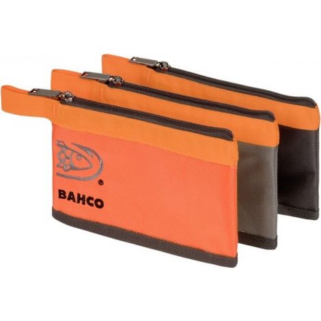 BAHCO - Pack de 3 pochettes de rangement 90 mm