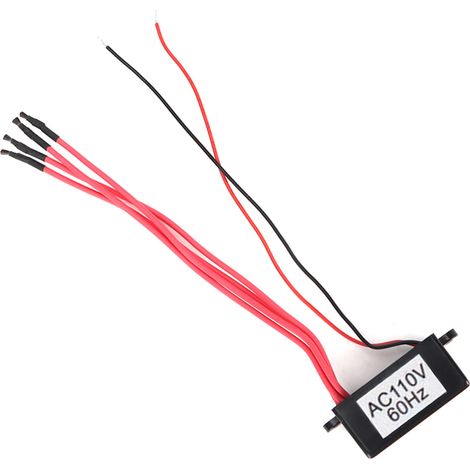 Ortviai Générateur d'ions négatifs pour air intérieur – Module purificateur compact 4 fils, 2,4 millions/cm³, 110 V (1/3)