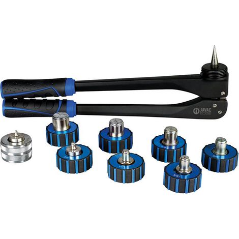 Pince à emboiture froide 1/4'' à 1-1/8'' – 8 emboitures – Pour espaces confinés – Précision de coupe sans éclat – Javac