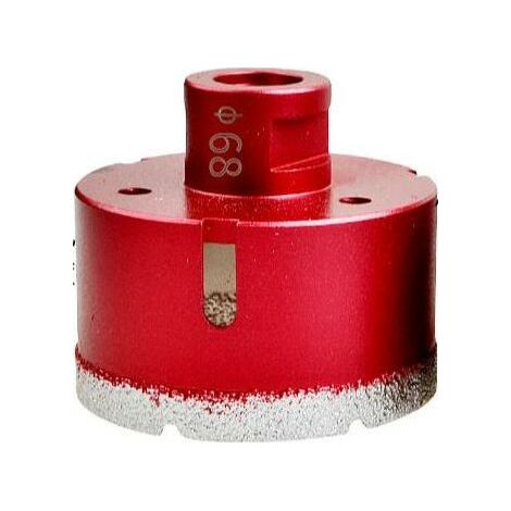 68-mm-Diamantbohrer mit M14-Gewinde zum Trockenbohren in Porzellanfliesen, Granit und Marmor (1/5)