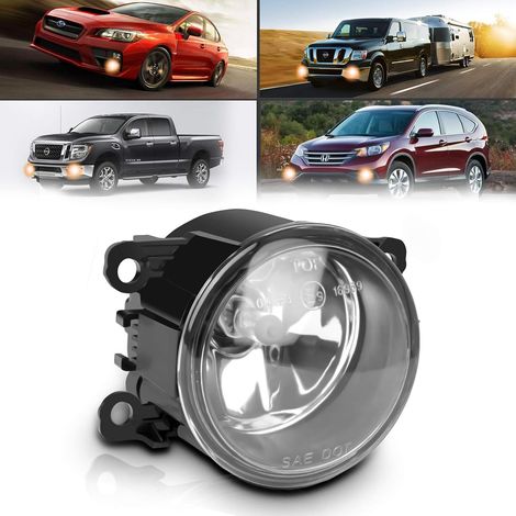 Feux anti-brouillard compatibles avec Dacia Duster Fiat Sedici Ford Jaguar Note Opel Agila Peugeot Renault Suzuki, 1 Pièce Phares antibrouillard (1/5)