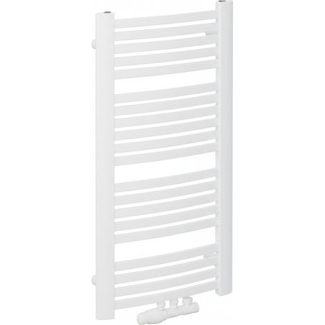 Luxrad Wento Badezimmerheizkörper 102,5 x 48 cm ZDC-Anschluss weiß 434 W