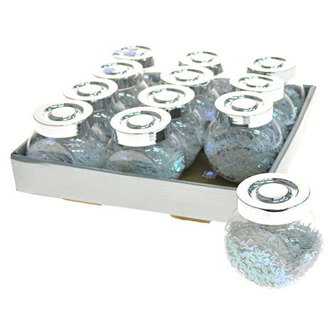 1 BARATTOLO DECORATIVO ANGELO 30GR BIANCO