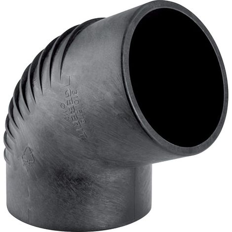 Geberit Silent-db20 Bogen 67 Grad, DN 70, 75mm, PE-S2, Schwarz, 307670141 (1/5)