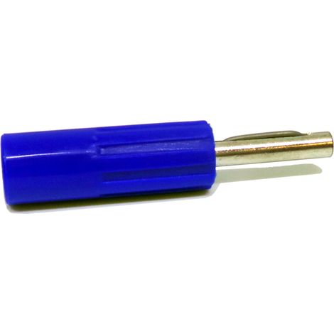 Fiche banane RS PRO Bleu Mâle 16A 50V