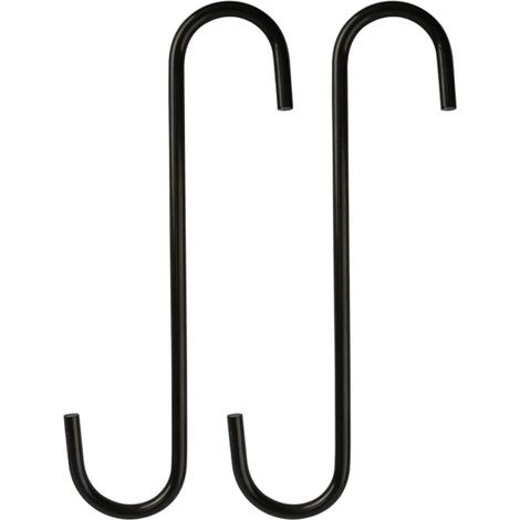 Crochet S - Acier Inoxydable - Résistant à la Corrosion - Pour Suspension Extérieure et Intérieure - Charge Maximale 5 kg - Lot de 4 (1/5)
