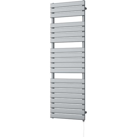Typhoon - Silver Electric Towel Rail H1564mm x W500mm 600w Standard (1/3)
