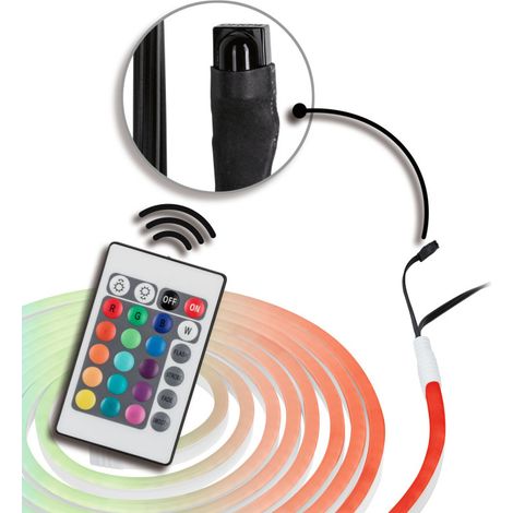 Paulmann Outdoor Stripe Set 5m 78890 Kit complet à bande LED avec prise 24 V 5 m RVB 1 set (1/5)