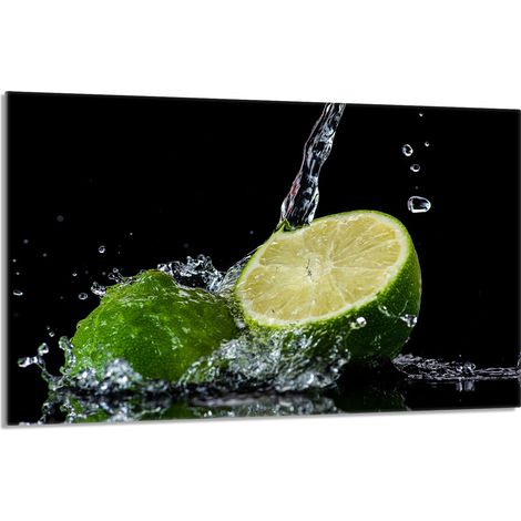 Glasschutzplatte für den Herd 80x52 Zitrone (1/5)