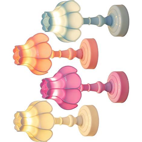 Lampe de Table LED en forme de bourgeon de fleur, lampe-nymphée (1/2)