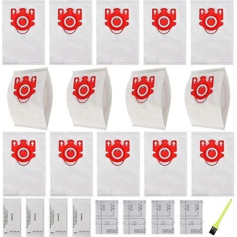 Sac à poussière de rechange pour aspirateur Miele C1 FJM – Compatible avec C1/C2/S6000, etc. (1/3)