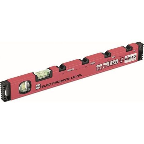 Cimco 211552 Nivel de burbuja 470 mm preciso y duradero