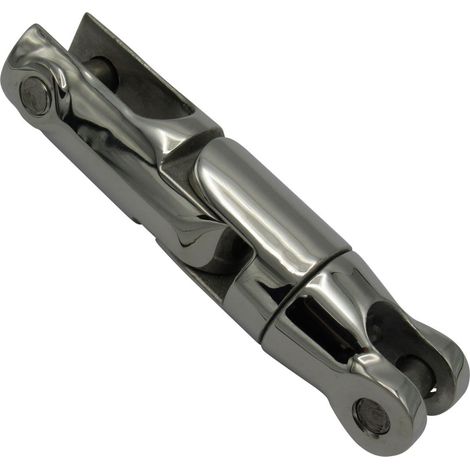 Double Joint Swivel Anchor Connector Stainless Steel 6-8MM (Marine Boat) (1/5)