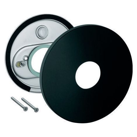 Rosette Grohe 46587 terciopelo negro