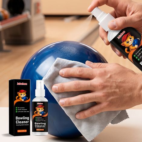 Bowlingkugelreiniger entfernt Staub und Flecken von Bowlingkugeln und pflegt deren Oberfläche – 100 ml -- BIEMMEDUE (1/5)