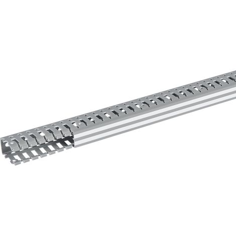 Goulotte Lina25 25x40mm PVC gris RAL7030 longueur 2m LEGRAND 636001