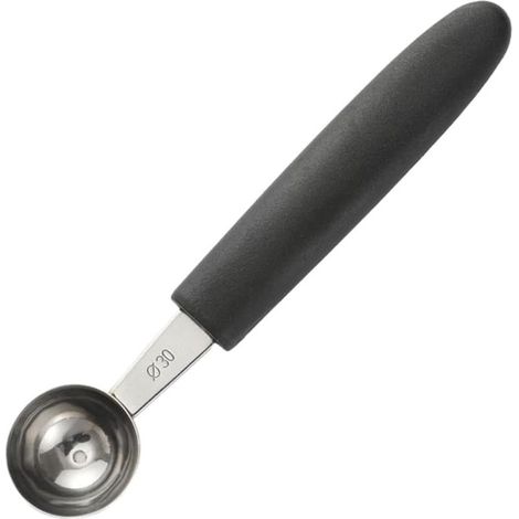 Cuillère à melon en acier inoxydable durable multifonction pour crème (1/5)