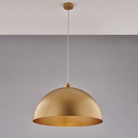 Belight - Alice – Deckenleuchte braun, Antikgold, Alabasterglas Ø14, 4-flammig, L87x40 – BL230-PL4-BR