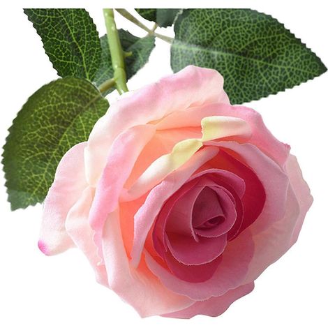 Artificial Rose Flower – avec Realistic Design – pour Wedding & Home Decor (1/5)